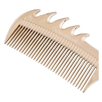 LOVE CHROME　K24 GP NAMI GOLD Scalp GuaSha Nami Gold Comb • LOVE CROME • 23 St Beauty
